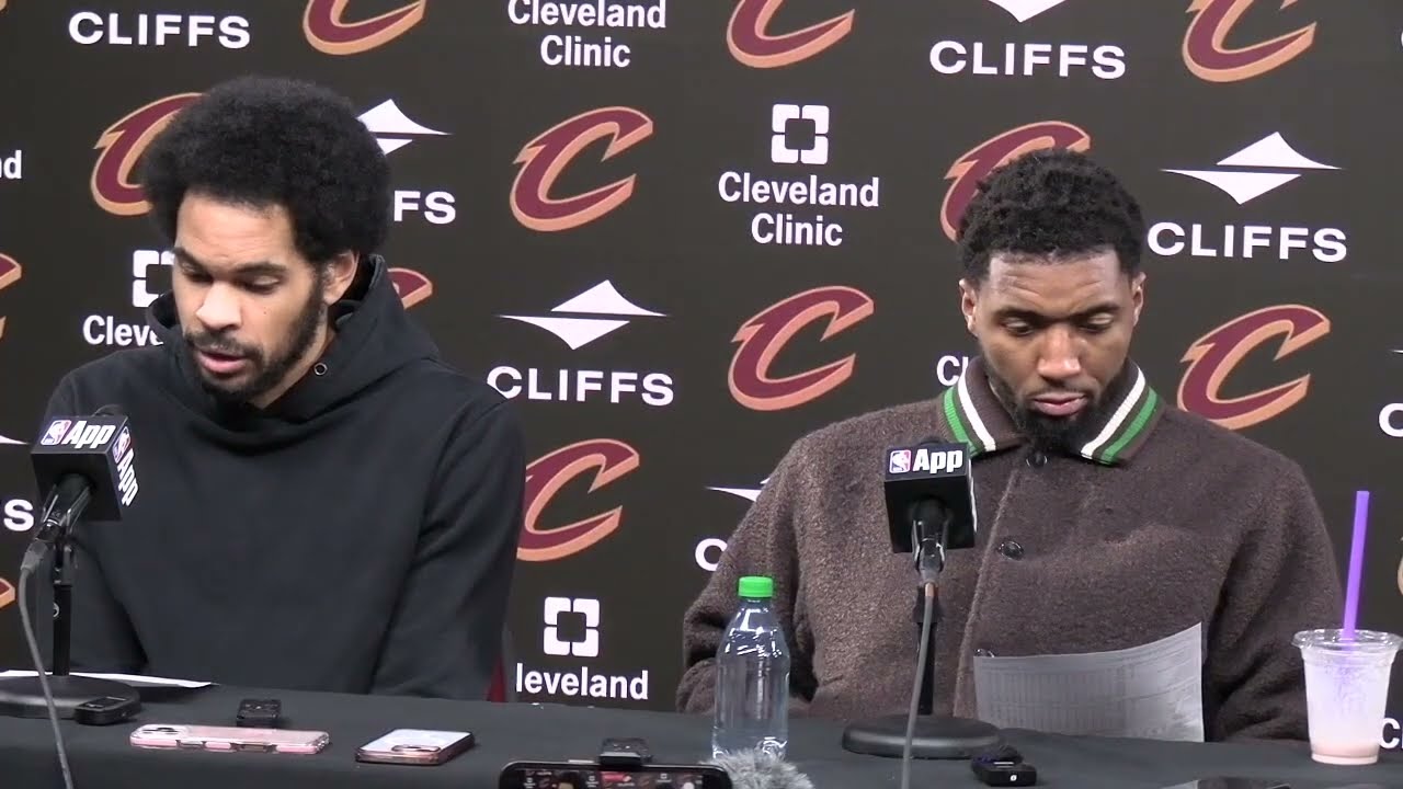 Donovan Mitchell and Jarrett Allen Reflect on Cleveland Cavaliers Blowout Loss To Thunder