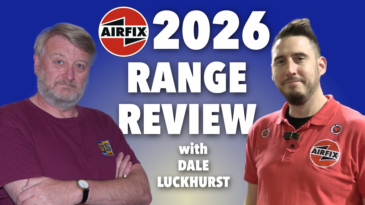 Airfix 2026 range interview with Dale Luckhurst
