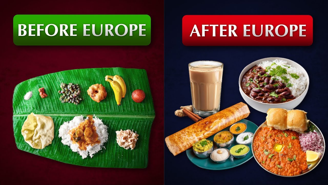 Indian Food Before vs. AFTER European Colonisation