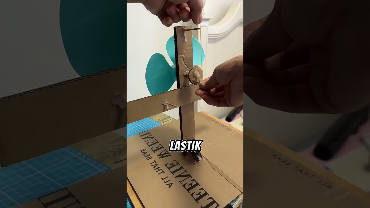 Elektriksiz &Ccedil;alışan Vantilat&ouml;r 😮