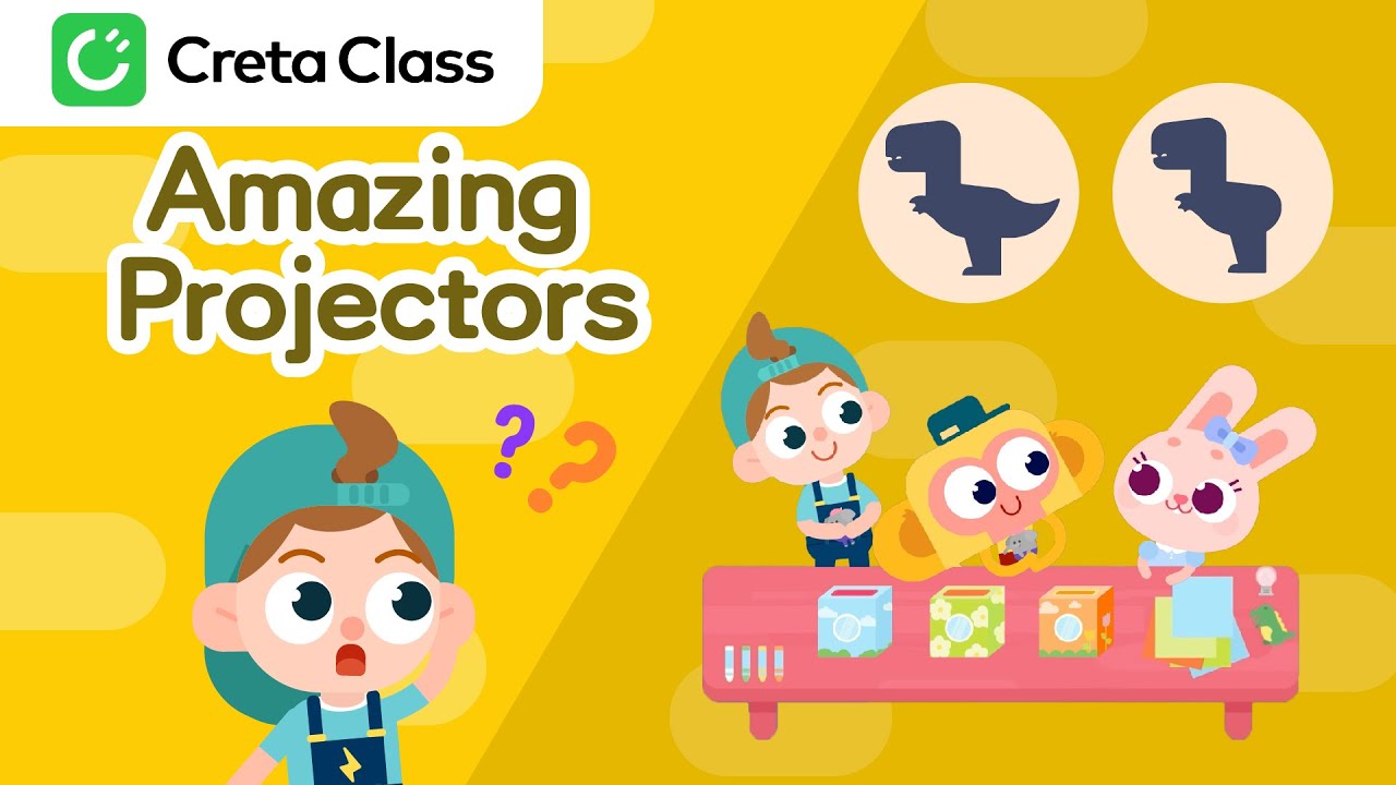 Amazing Projectors | Math for Kids | Math Lessons & Creta Class