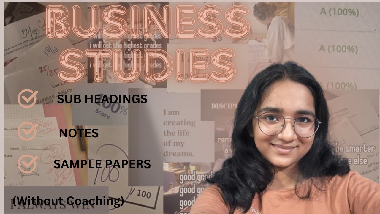 How to score 100 in Business Studies class 12| Tips for class 12th