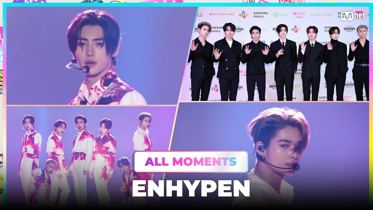 [#2023MAMA] ENHYPEN (엔하이픈) | All Moments