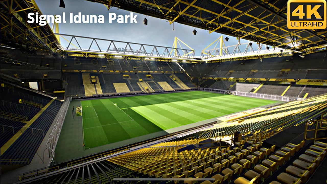 Signal iduna park stadium grafis maksimal | eFootball 2026 mobile