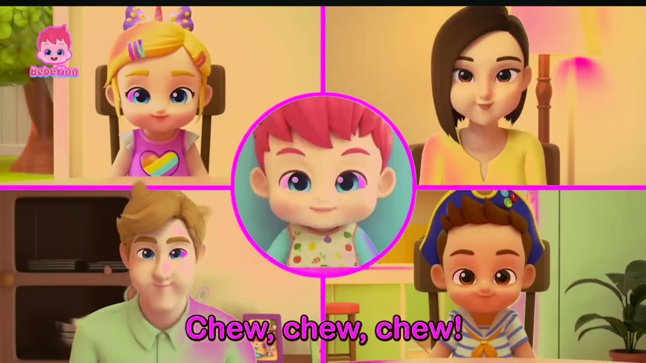 BEBEFINN || CHEW YOUR FOOD SONG || EFFECTS 