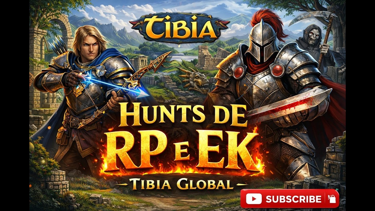 Tibia Global⚔️RP e EK🔥Bora bater a Meta🔥❤❗pix  ❗musica❗ ❤❗loja