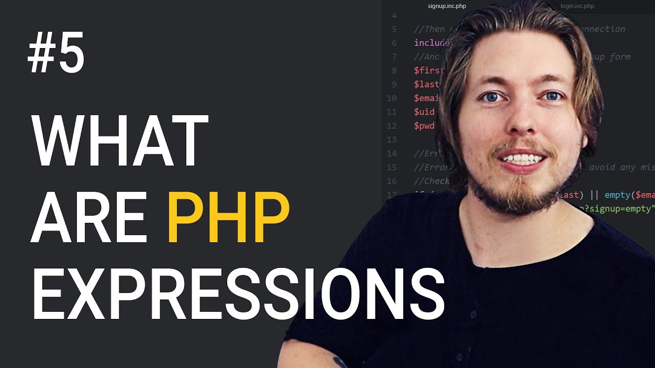 5: Expressions in PHP | Procedural PHP Tutorial For Beginners | PHP Tutorial | mmtuts