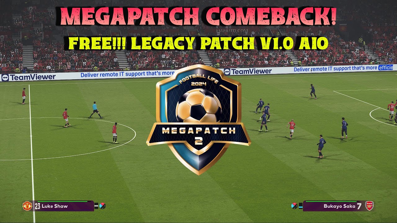 Возвращение MegaPatch уже здесь! Legacy Patch V1.0 AIO ~ БЕСПЛАТНО! PES 2021 и серия Football Life