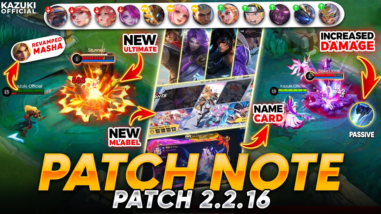 BIG UPDATE: 25 HERO CHANGES | MASHA & BRUNO REVAMPS | NEW SEASON 42 & MANY CRAZY CHANGES