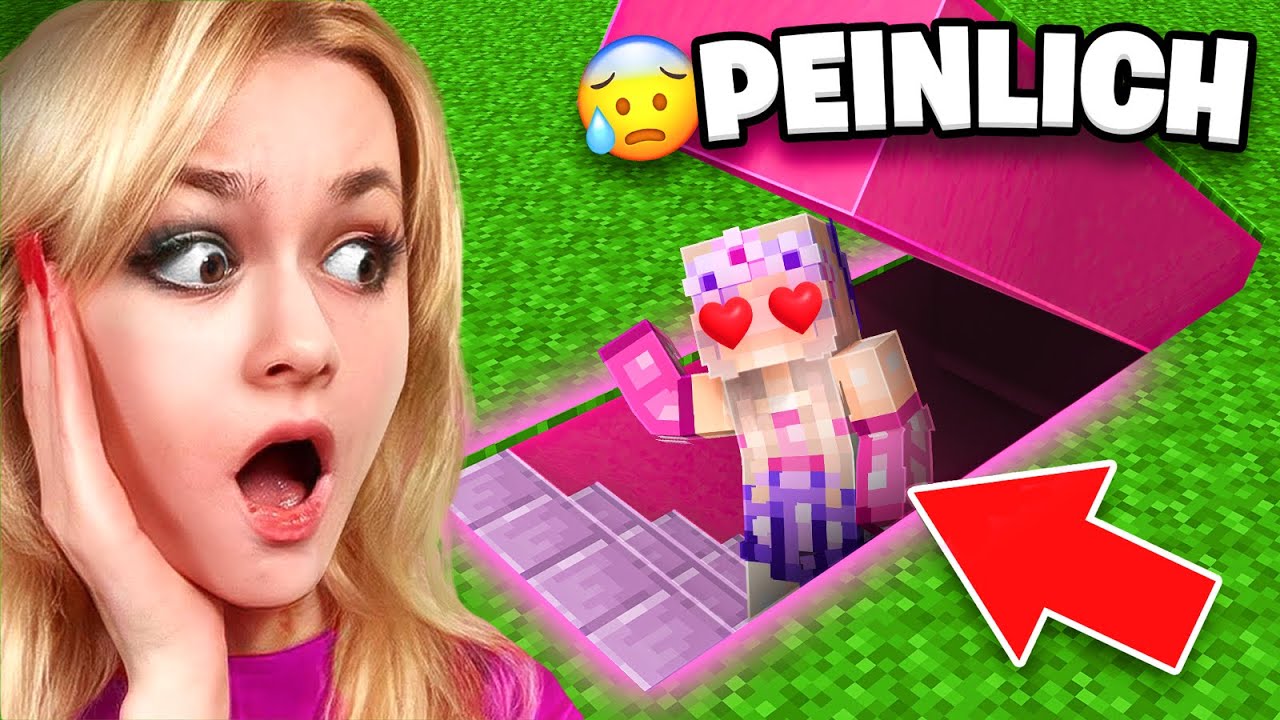 Meine ERSTE PEINLICHE MÄDCHEN BASE in Minecraft! 😱 (100% CRINGE)