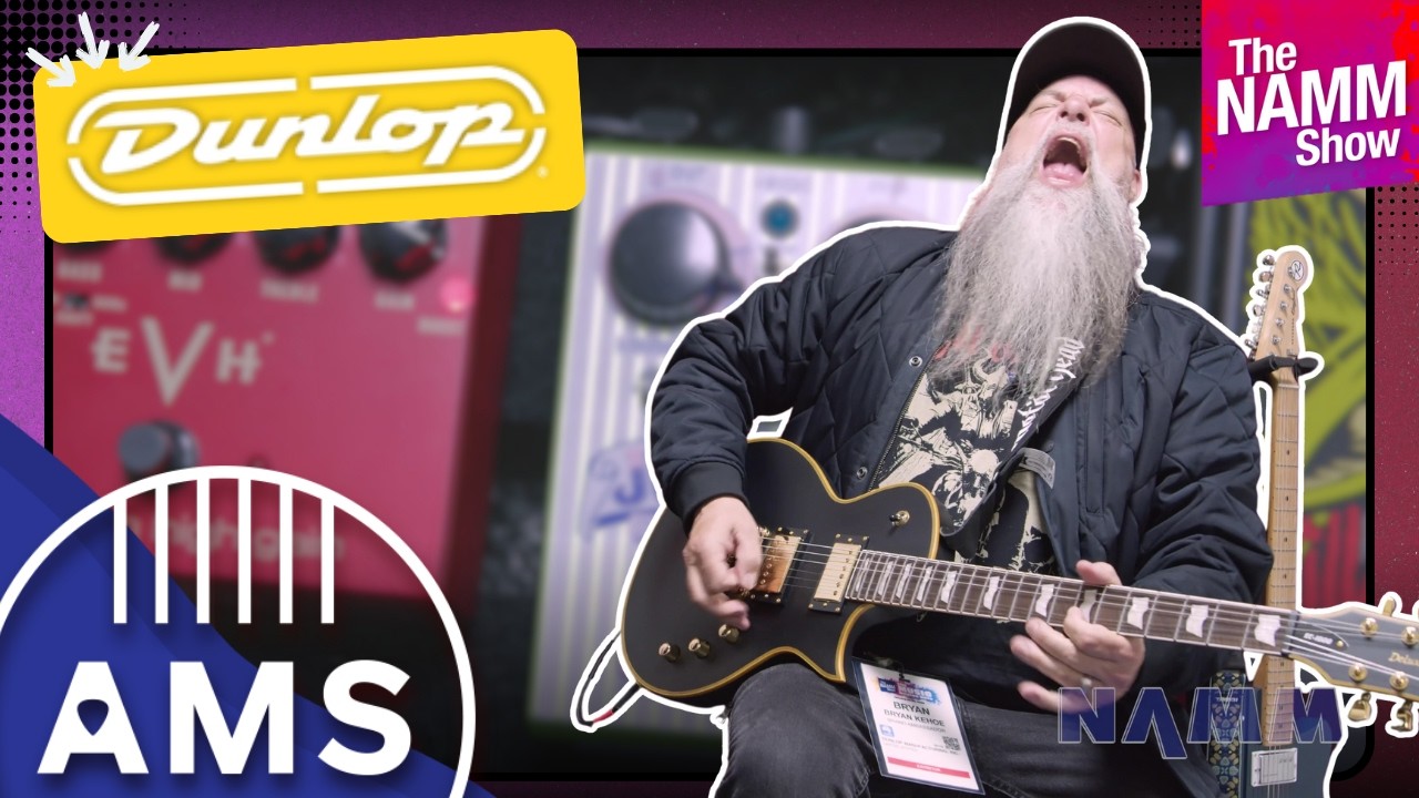 Компания Dunlop отдает дань памяти Эдди Ван Халену | Выставка NAMM 2026