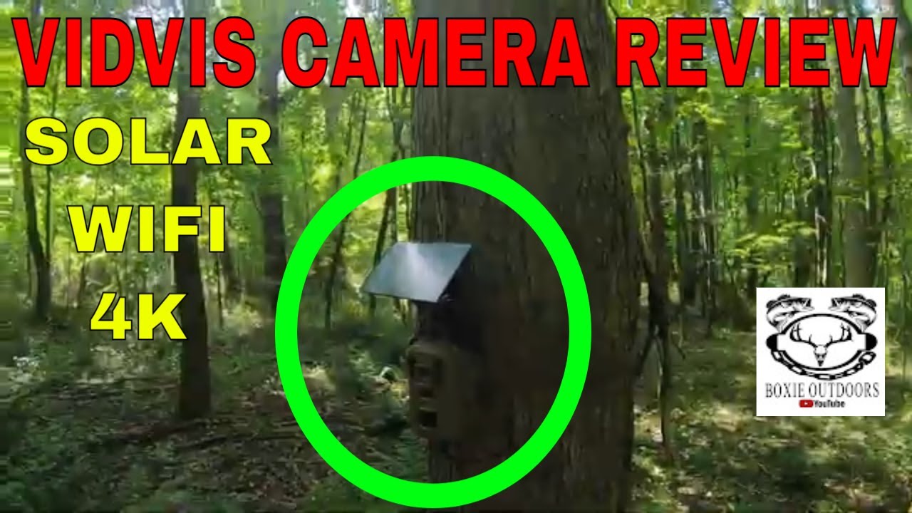 Trail Camera review: VIDVIS 4K Solar Wi-Fi  #trailcam #wificamera
