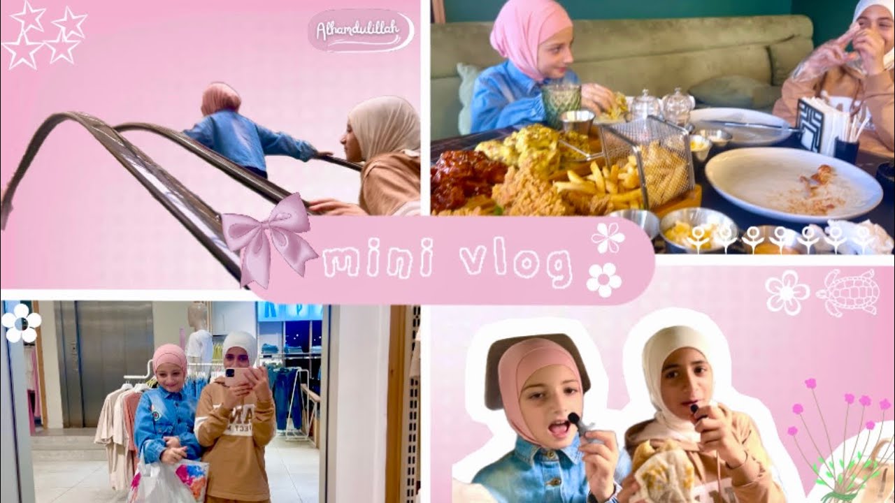Vlog Day Out 🌸 | أكل وشوبينغ بالمول