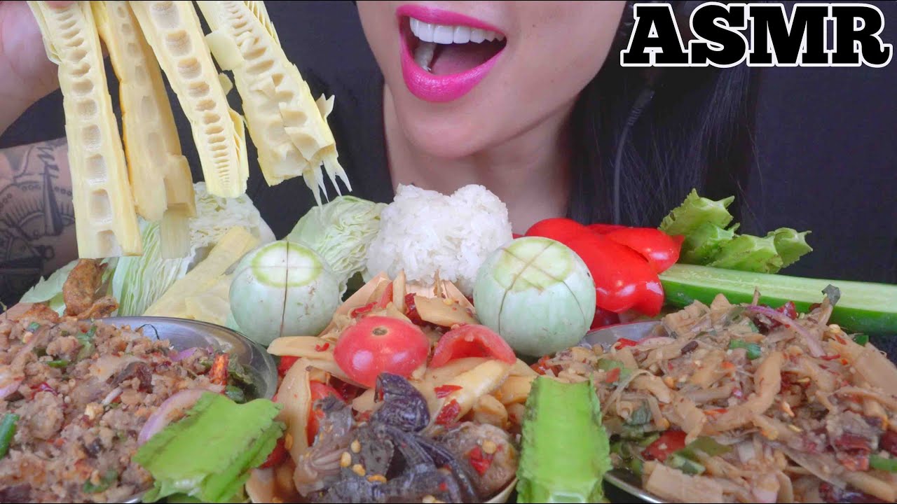 ASMR MY COMFORT FOOD (EATING SOUNDS) NO TALKING | SAS-ASMR