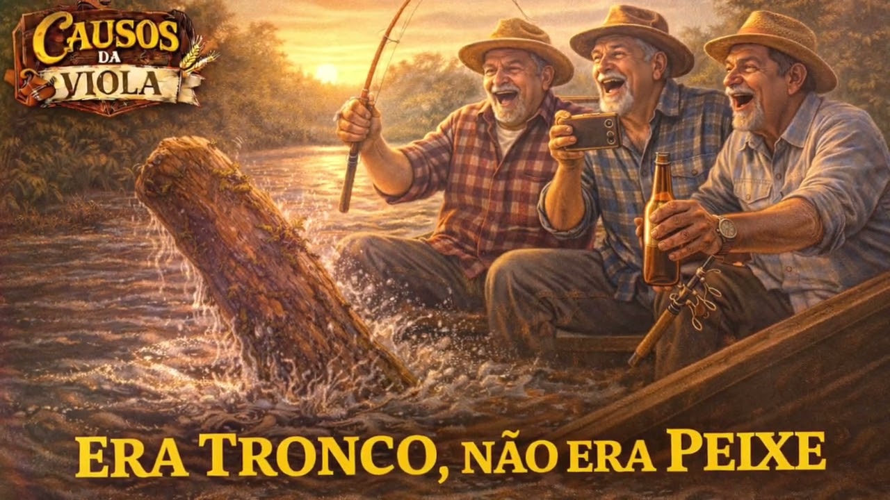 Era Tronco, Não Era Peixe | Modão Caipira Raiz | a fisgada que enganou todo mundo