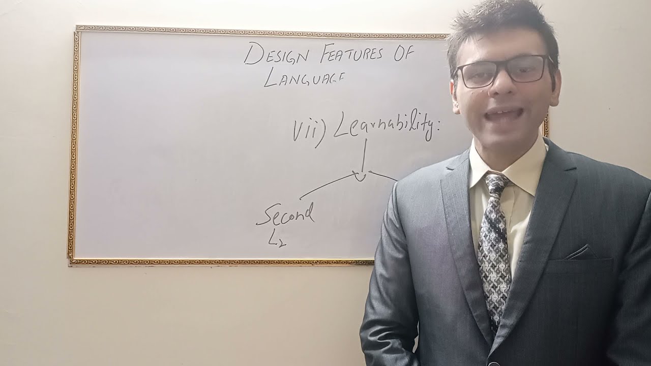 design features of language