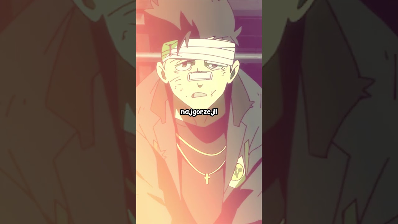 SIEROTA Z GRUPĄ GANGUS&Oacute;W - CYBERPUNK, ALE TO ANIME 🌃 || #shorts #anime