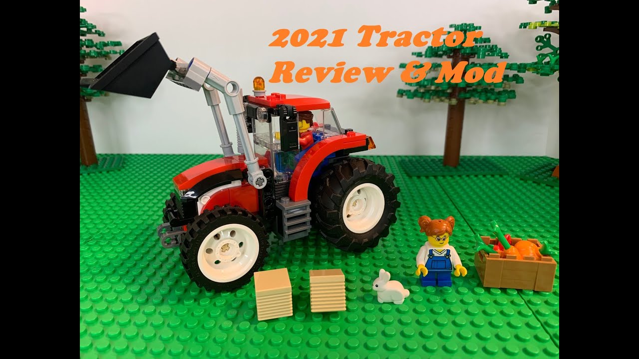 Lego tractor 60287 review and custom modification