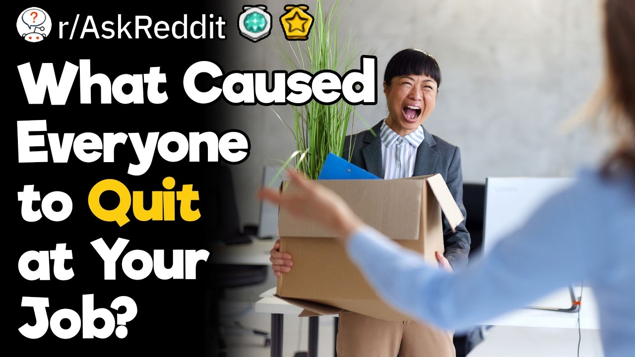 What Caused Everyone to Quit at Your Job?