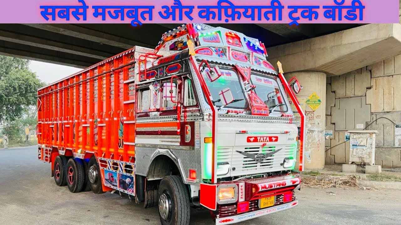 Tata 3525 || 12 chakka truck Body review