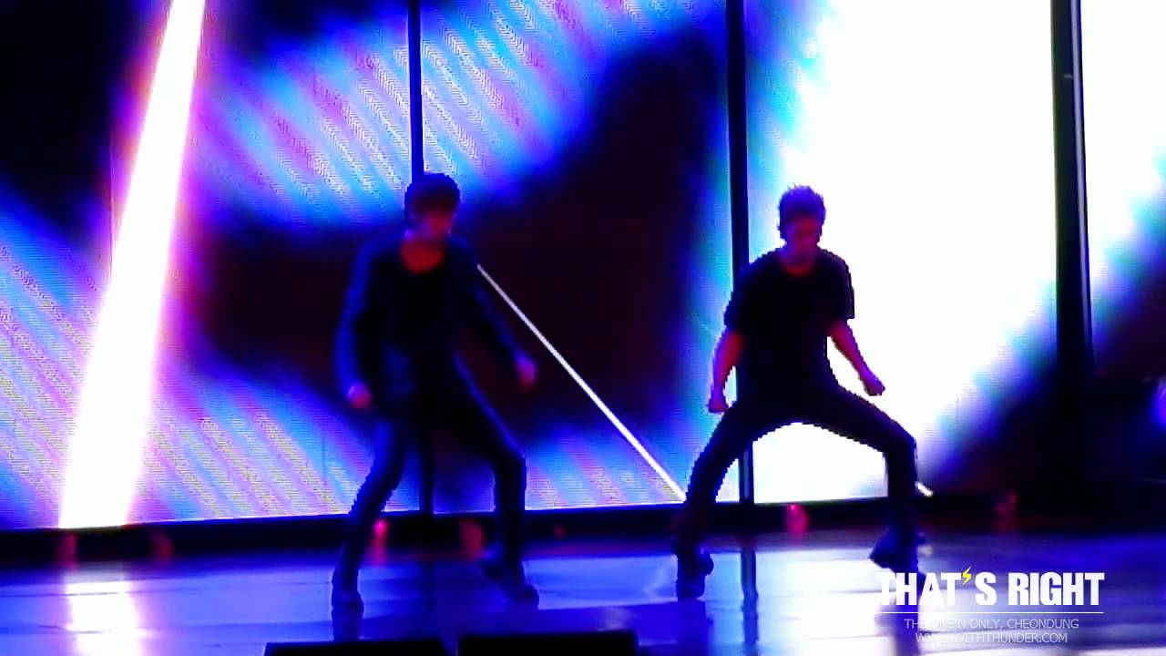 [fancam] 120408 엠블랙 천둥 mblaq thunder rainism rehearsal full