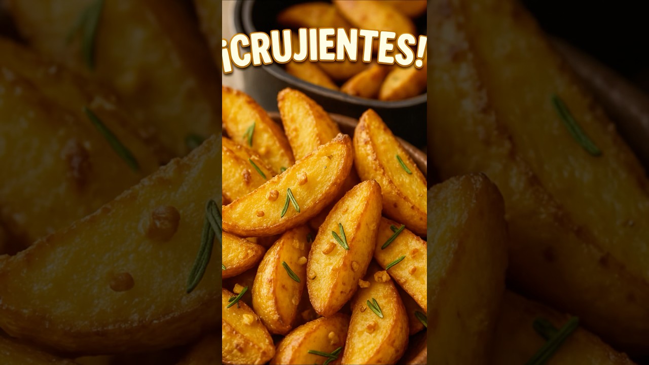 Prepara DELICIOSAS Patatas Gajo Crujientes En Una Air Fryer