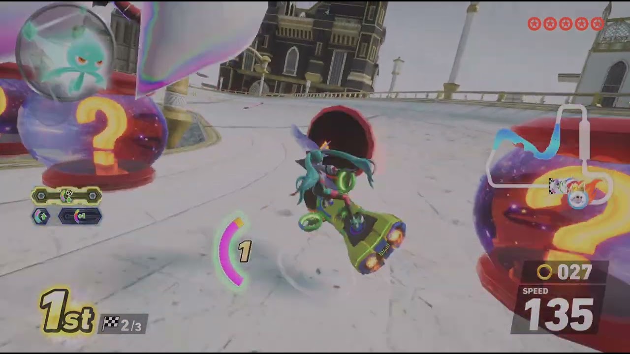 Hatsune Miku Vs Team Heros(Talis) Sonic Racing: CrossWorlds Gamplay