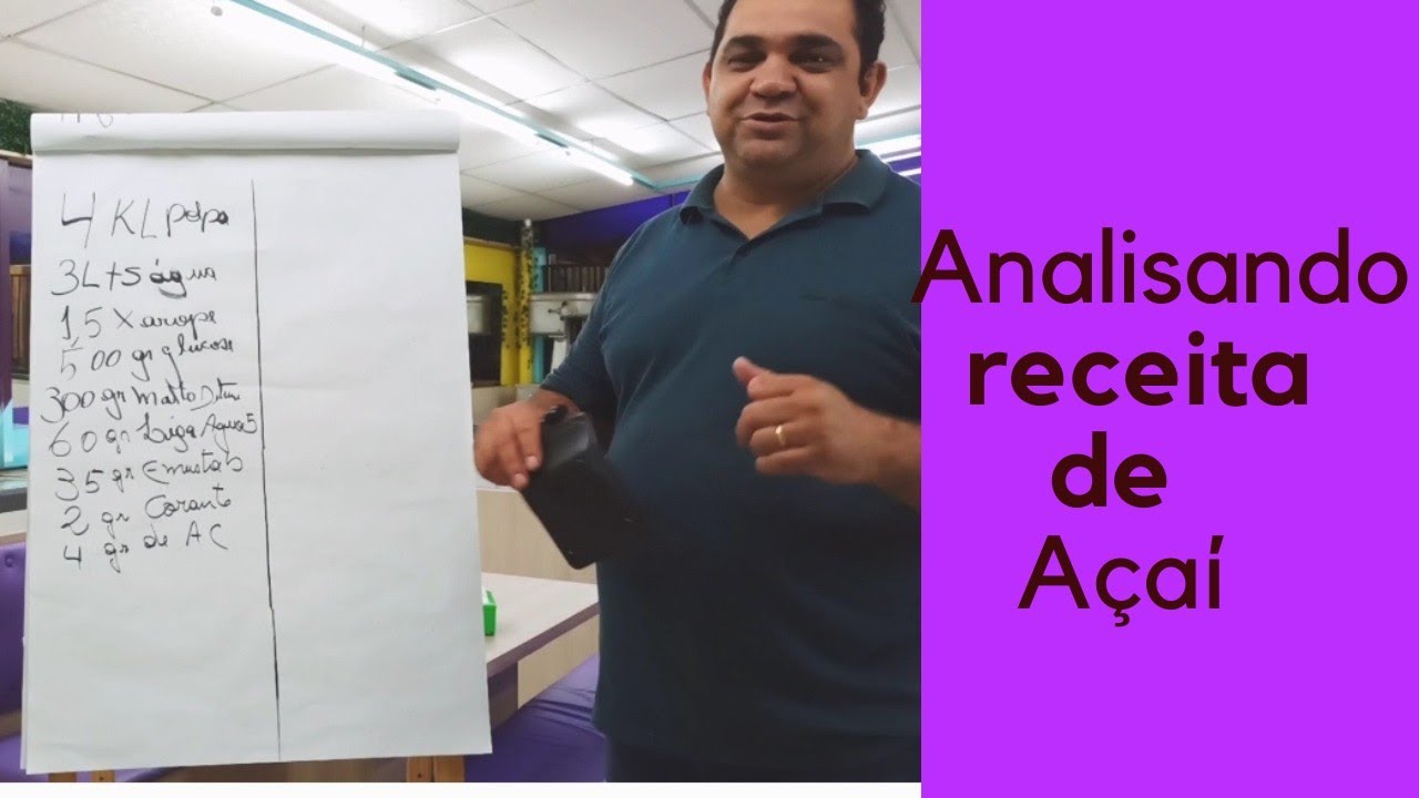 Receita de açaí ( melhorando a receita de um seguidor)