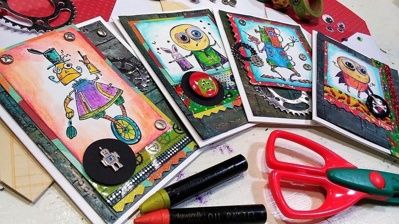 Silly & Fun Cards for Kids! PLUS How to Fix Inky Mistakes