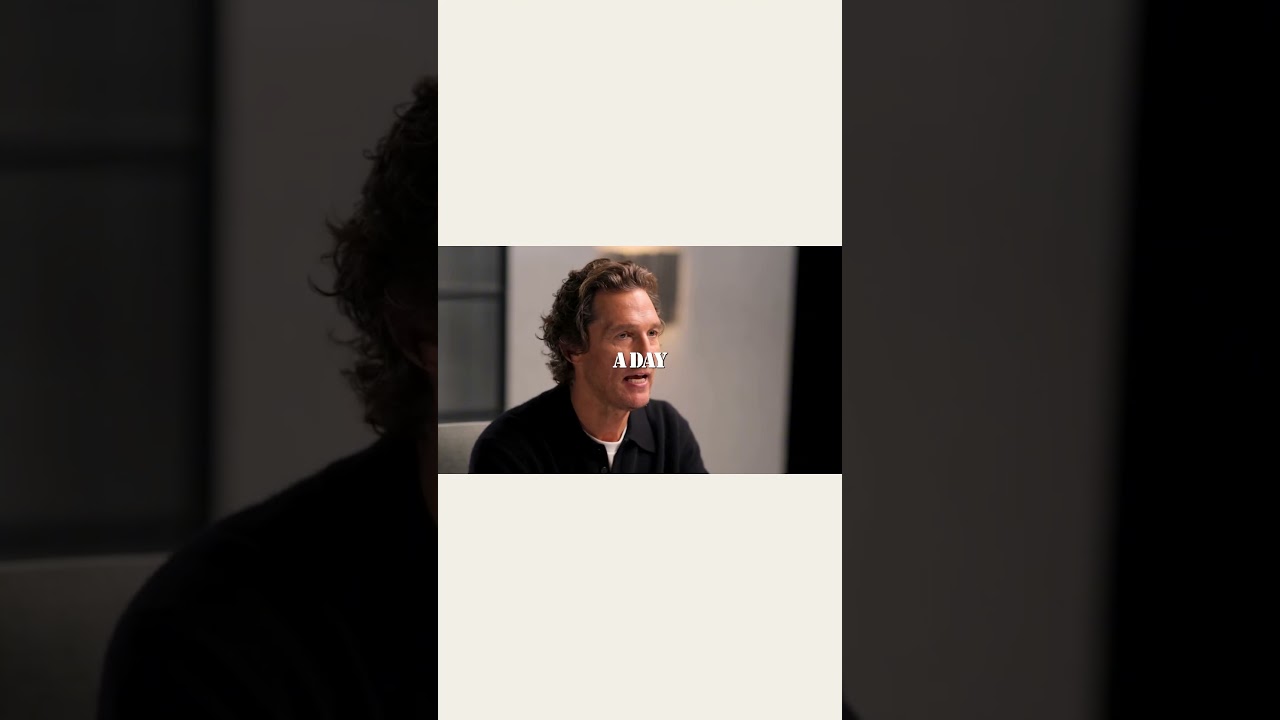 Matthew McConaughey Explains Why Breakups Hurt #emotional #shorts #editing