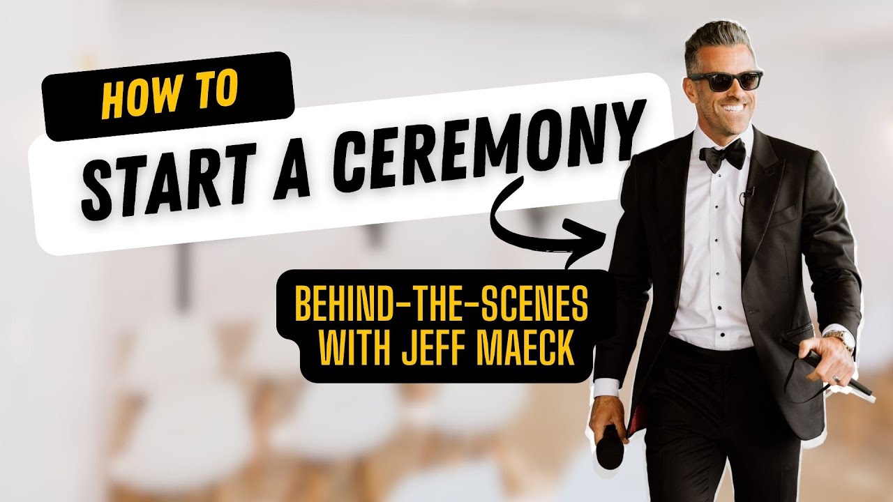 Setting The Vibe For A Wedding Ceremony
