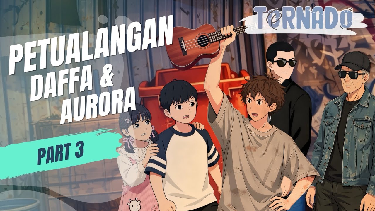 PETUALANGAN DAFFA DAN AURORA PART 3 - ANIMASI SEKOLAH