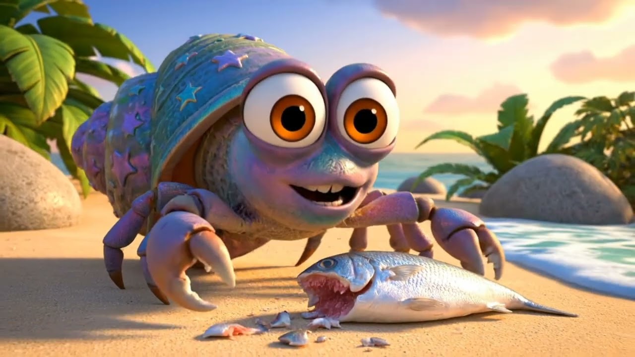 I Watched a Blue Hermit Crab's AMAZING Feeding Frenzy on the Beach