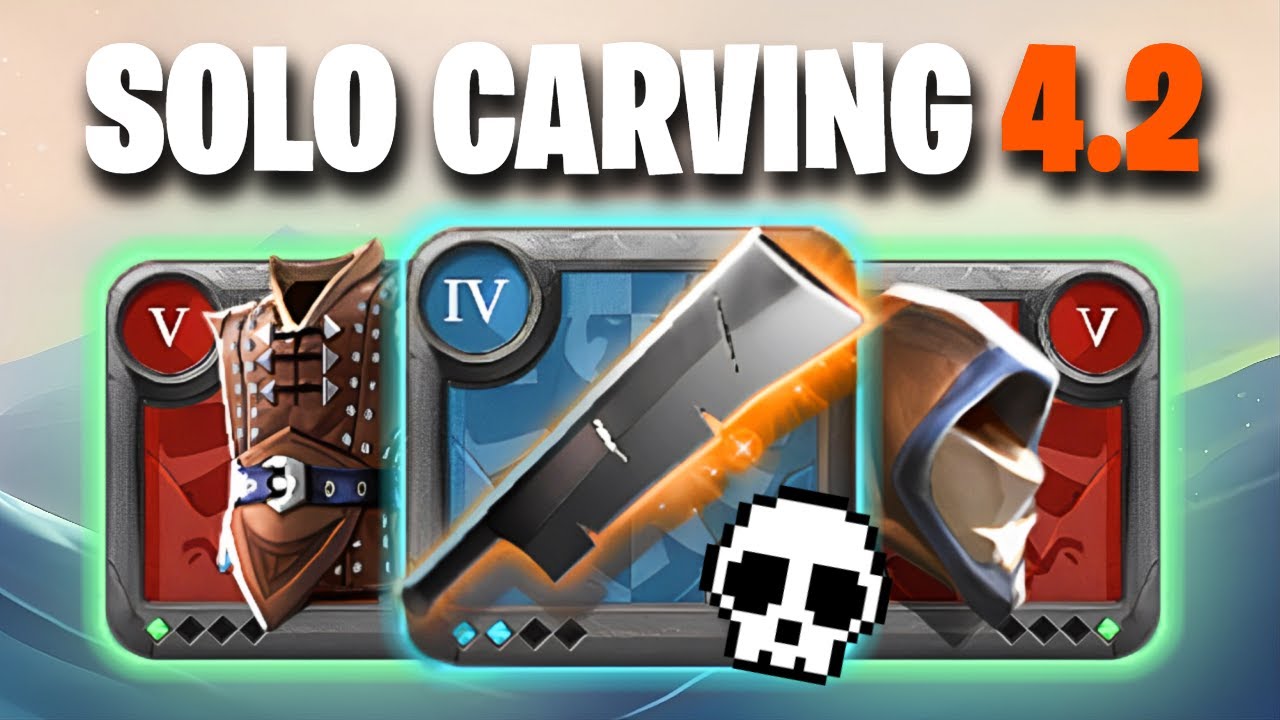 Carving Sword 4.2 Making Millions in Solo PvP | Albion Online