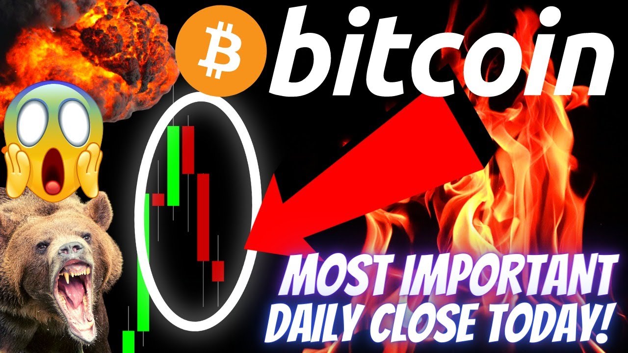 MOST IMPORTANT BITCOIN DAILY CLOSE TODAY!?