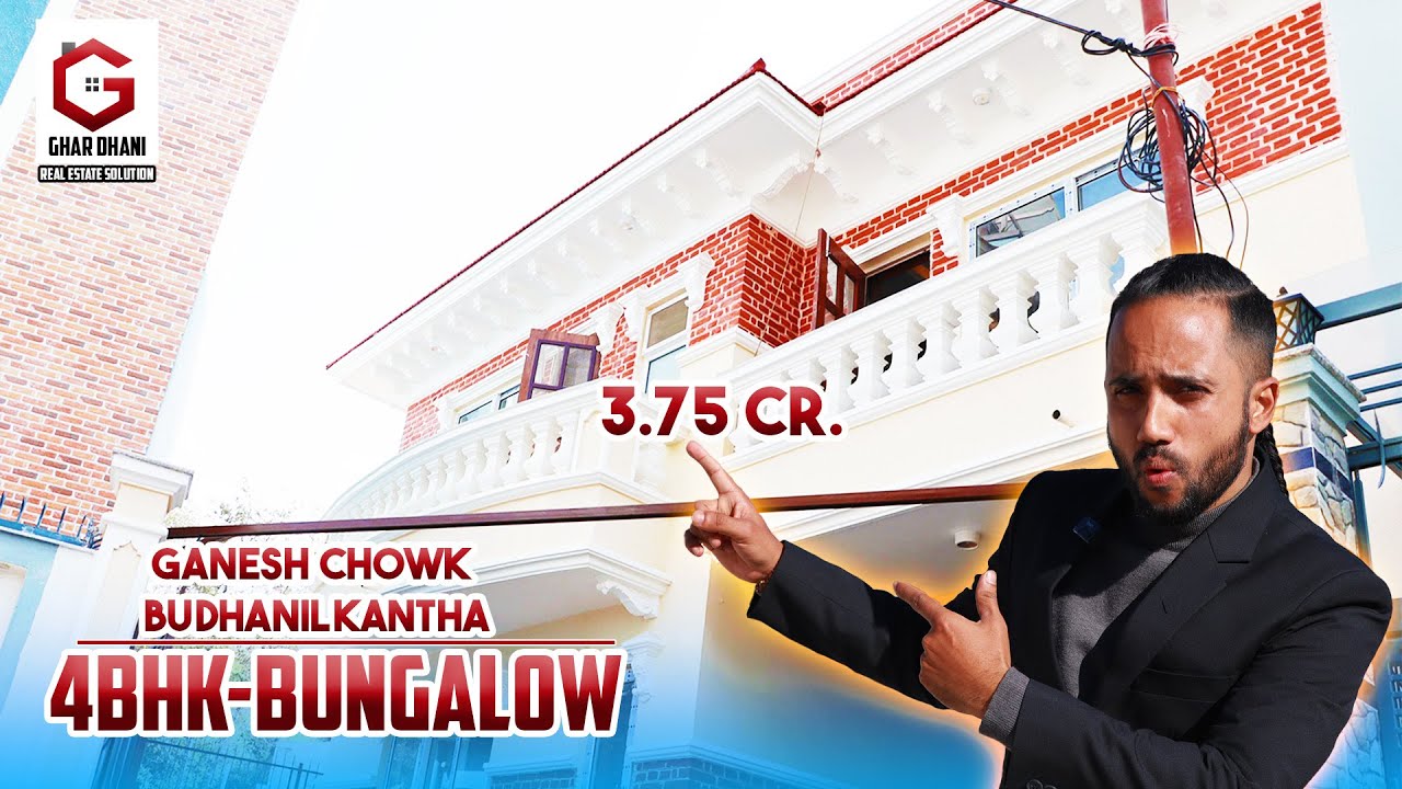 4BHK Bungalow for Sale at Ganesh Chowk, Budhanilkantha!!!