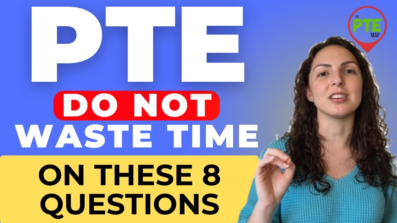PTE - Don't waste your time on these tasks! Proven Method! [PTE Test 2024]