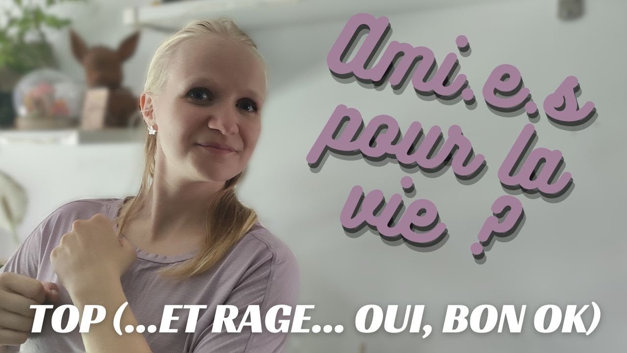 Les amiti&eacute;s livresques - Un top qui part en rage existentielle