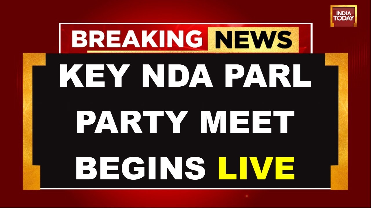 NDA Parliament Meet LIVE: PM Modi to Address Meet Amid VP Poll Buzz, EC Row, Logjam Over Bihar SIR