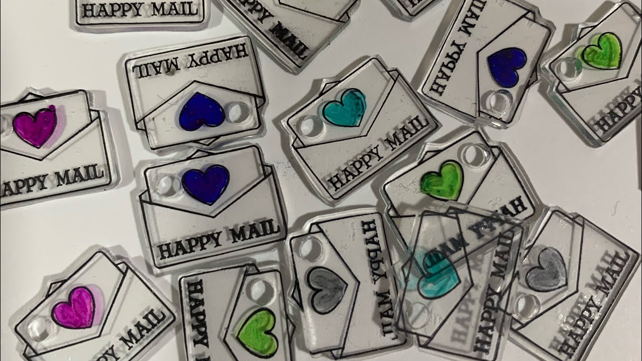 💌 Making Charms using Shrinky Dink sheets 💌