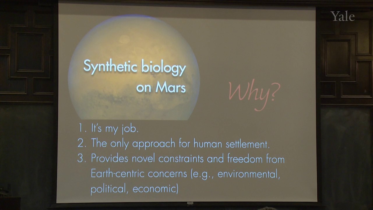 Lynn Rothschild - Synthetic Biology on Mars: Designing Solutions for Earth