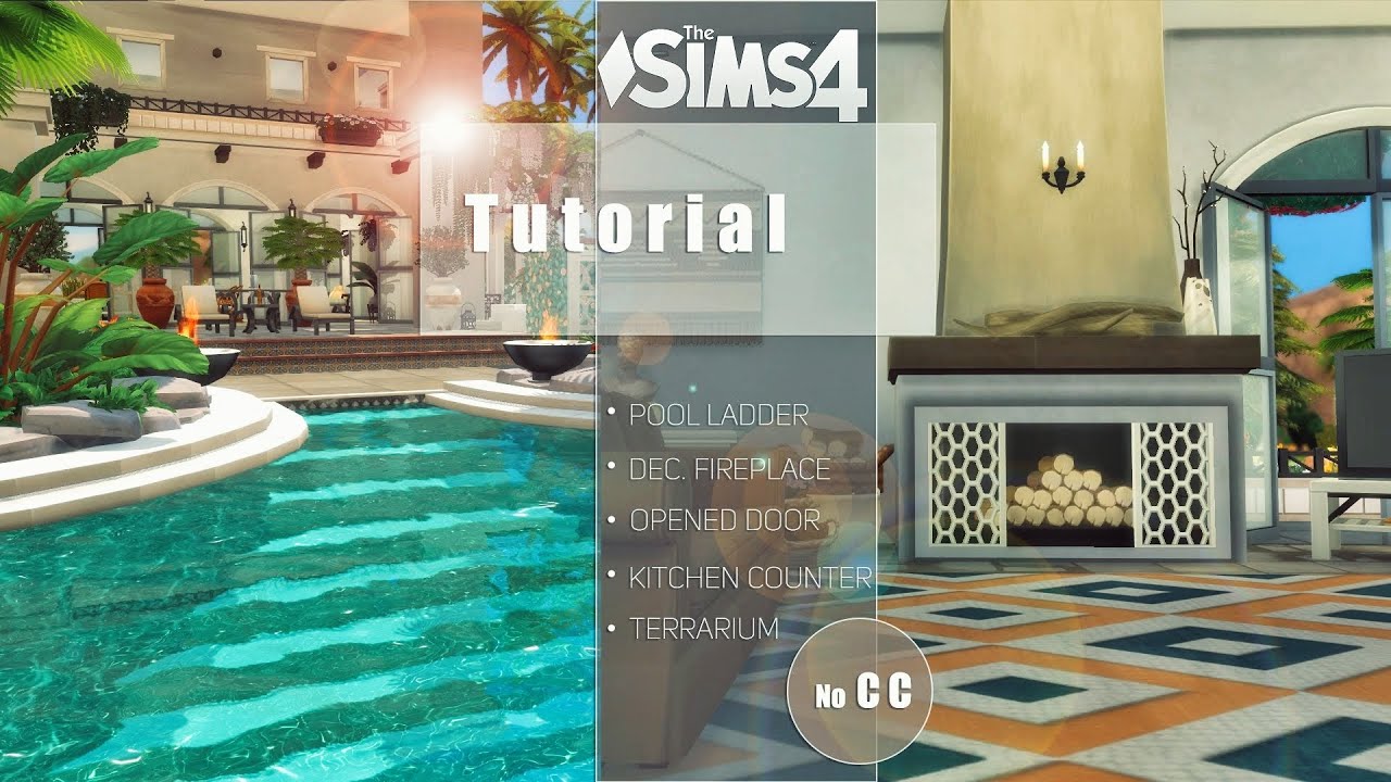 Трюки по Строительству • ТУТОРИАЛ | Без СС | THE SIMS 4
