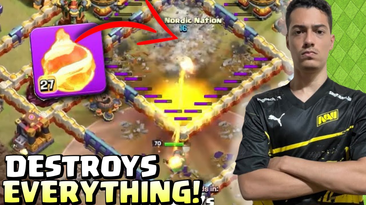 pCastro discovers FIREBALL SECRET & AIR WARDEN COMBO (Clash of Clans)