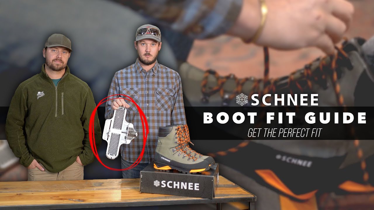 How to Find Your Perfect Boot Size | Schnee Boot Fitting Guide