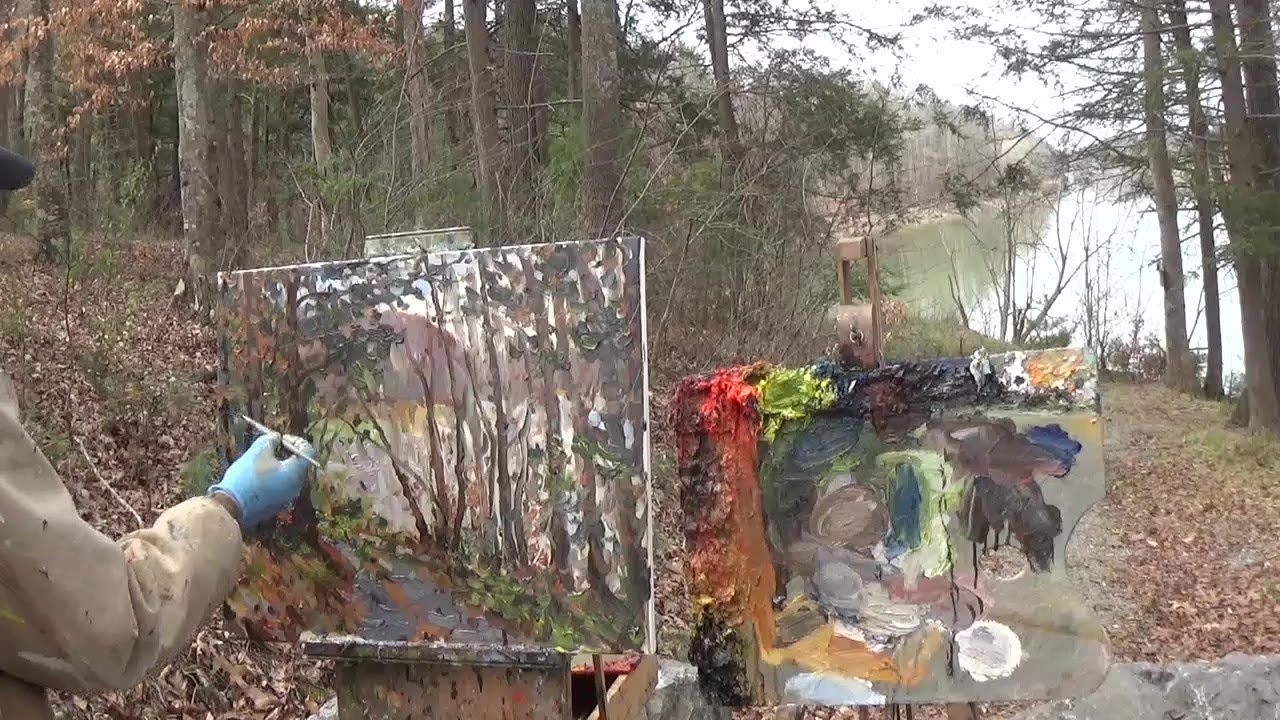 Kyle Buckland Beginner Plein Air Oil Painting Demonstration Art Lesson #7