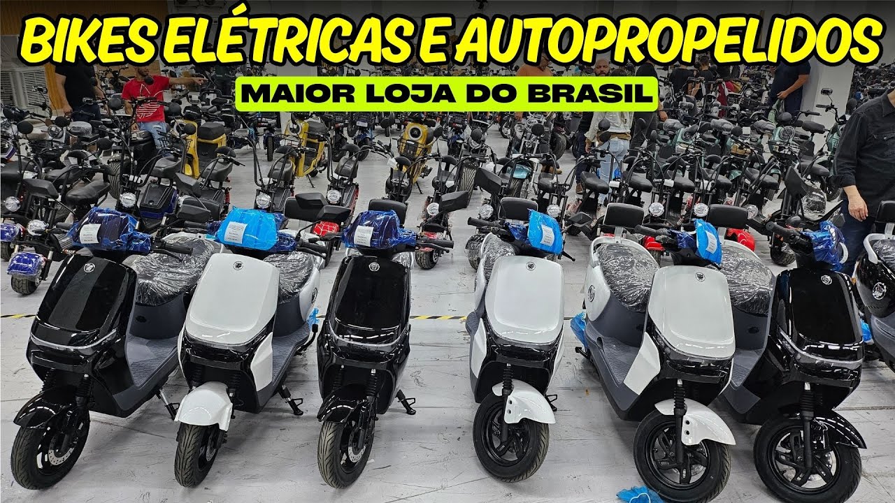 A MAIOR LOJA DE BIKES ELÉTRICAS, AUTOPROPELIDOS E CICLOMOTORES DO BRASIL - LOJA MUNDO ELÉTRICA.