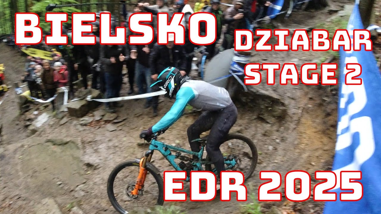 Stage 2 DZIABAR - Race day EDR 2025 POLAND // BIELSKO BIALA // DH // RAW