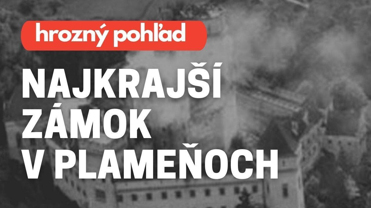 TRAGÉDIA: Požiar Bojnického zámku - historické video (9. máj 1950)