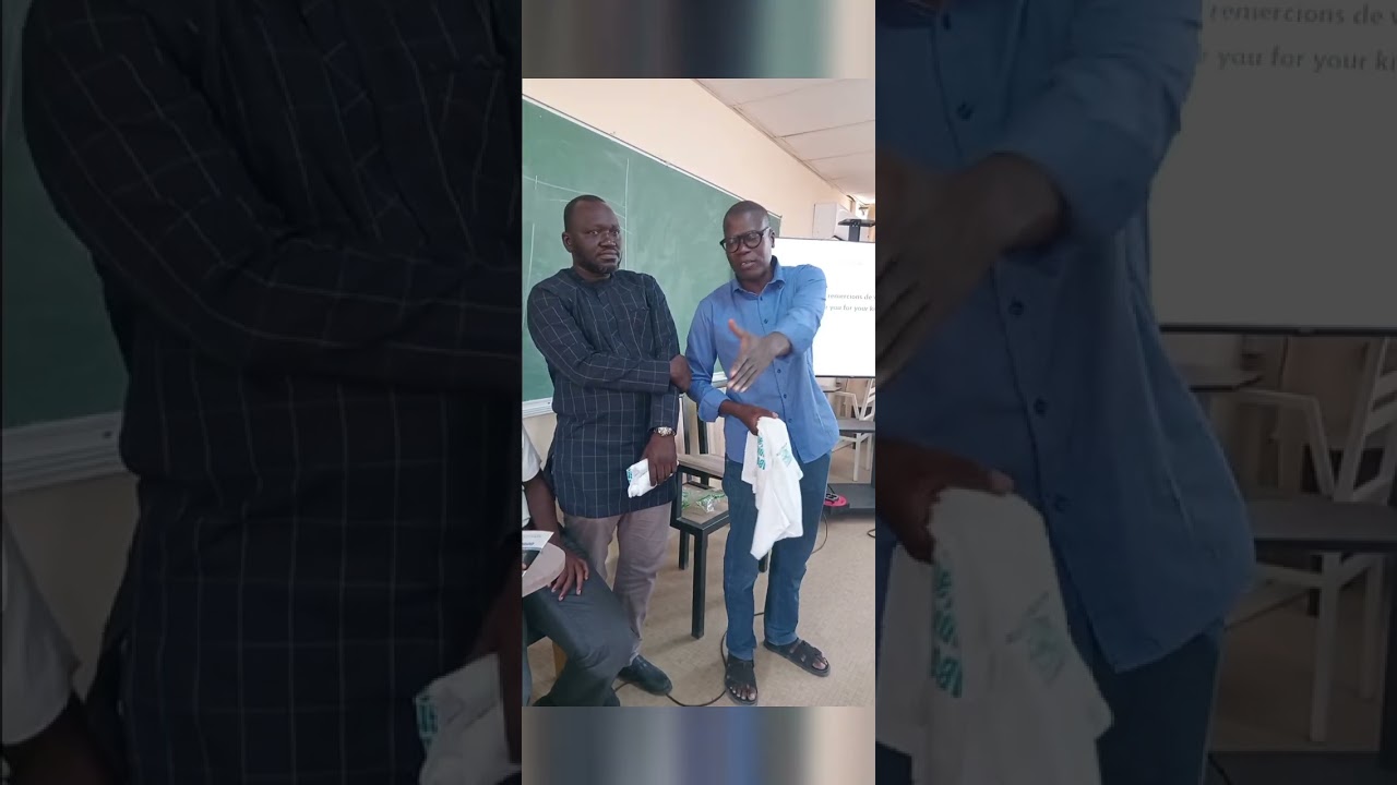 UGB/UTG - Accueil de la délégation gambienne par l'université Gaston-Berger-Saint-Louis - Senegal