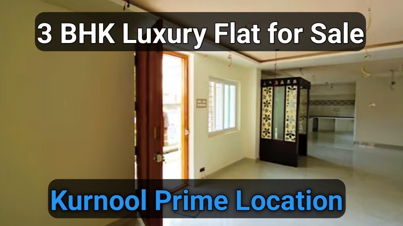 ID 78 🏠🏠 Luxury 3BHK Flat for Sale Near Kurnool Club Canteen, Kurnool Contact: 8639459387.